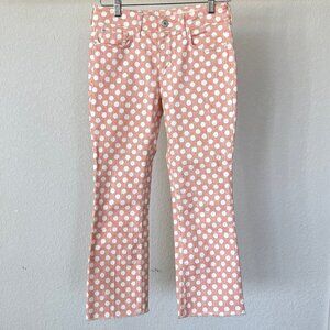 Anthropologie Pilcro and The Letterpress High Rise Bootcut Jeans Polka Dot 25